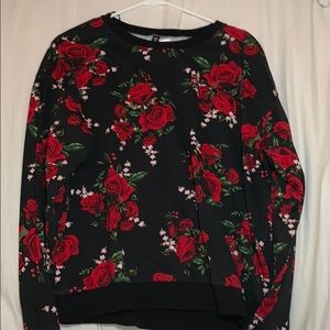Rose long sleeve shirt